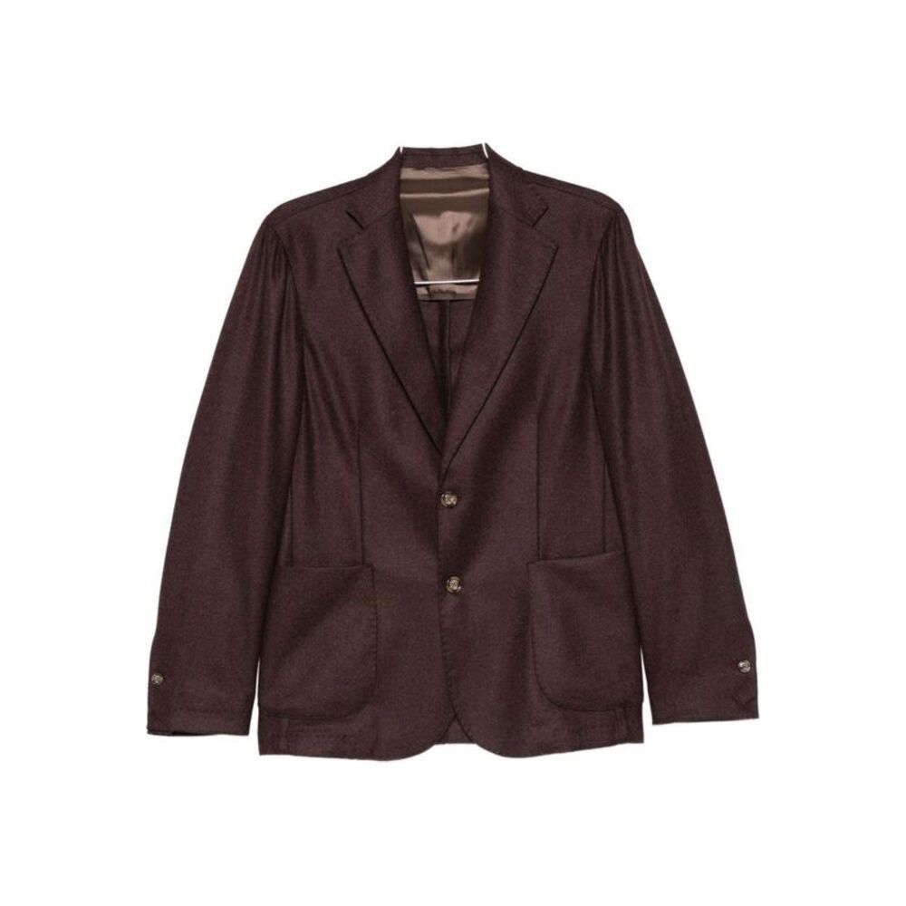 Barba Men Single-Breasted Blazer